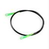 1pc SC/APC-SC/APC Outdoor Drop Fiber Optic Cable Fiber Optic Patch Cord Optical Fiber Cable Steel Wire Black LSZH Jacket 0.5/0.4mm(SC APC 30m) view 3