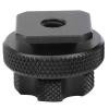Aooly Ballhead Portable Alloy Cold Shoe Ballhead, Monitor Bracket Support with 360 Degree Rotation, Multi Function Adapter for Camera Cage, Includes 1/4in Screw and Detachable view 3
