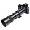 Compatible for Canon 420-800mm F8.3-16 Manual Telephoto Zoom Lens with T2 Adapter(Black,EF-M) view 2