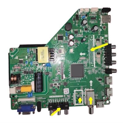 Ouyniei TP.MS3663S.PB818 LCD TV TV Motherboard Backlight Voltage 34-44v 550ma 1366x768TV Motherboard(1T NO SD NO CI)