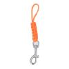 Diving Lanyard for Underwater Camera Housing, Multifunctional Diving Camera Lanyard with Quick Release Buckle, Stainless Steel and Nylon Diving Lanyard for Scuba Diving, Snorkeling (Orange) view 1