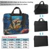 WZYWHJ 13 inch Two-headed turtle Pattern Laptop Bag - with Soft Interior, Multiple Pockets - Ideal for Men, Travel and Business view 4