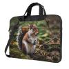 WZYWHJ 15.6 inch Cute little squirrel Pattern Laptop Bag - with Soft Interior, Multiple Pockets - Ideal for Men, Travel and Business view 1