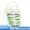 10Pcs SC/APC-SC/APC Fiber Optic Path Cord Single Mode G657A2 Simplex 3.0mm White LSZH Jacket Fiber Cables Optical Fiber(10PCs 1.5m) view 2