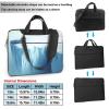 WZYWHJ 15.6 inch Glacier Cliff Pattern Laptop Bag - with Soft Interior, Multiple Pockets - Ideal for Men, Travel and Business view 4