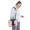 WZYWHJ 15.6 inch Cute Kitten Pattern Laptop Bag - with Soft Interior, Multiple Pockets - Ideal for Men, Travel and Business view 3