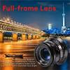 Compatible for Sony E RF Z L Mount 35mm F1.4 Full Frame Manual Focus Lens for A7 A7II A7III A7R A7RII(RF) view 4