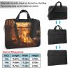 WZYWHJ 15.6 inch Burning flame Pattern Laptop Bag - with Soft Interior, Multiple Pockets - Ideal for Men, Travel and Business view 4