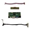 10.1Compatible For Inch HSD100IFW1 1024x600 LCD Display Screen + HDMI VGA Audio DVI Control Driver Board Monitor LVDS 30PINS Panel(HSD100IFW1 Board) view 1