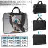 WZYWHJ 14 inch Topological Falcon Pattern Laptop Bag - with Soft Interior, Multiple Pockets - Ideal for Men, Travel and Business view 4