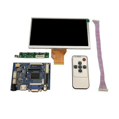 6.5" AT065T14 800 * 480 HDMI+VGA Controller Driver Board TFT LCD Screen Compatible For Computer Case Monitor Display,compatible For Raspberry Pi(LCD with Board Kit)