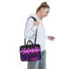 WZYWHJ 14 inch Flock of neon flamingos Pattern Laptop Bag - with Soft Interior, Multiple Pockets - Ideal for Men, Travel and Business view 3
