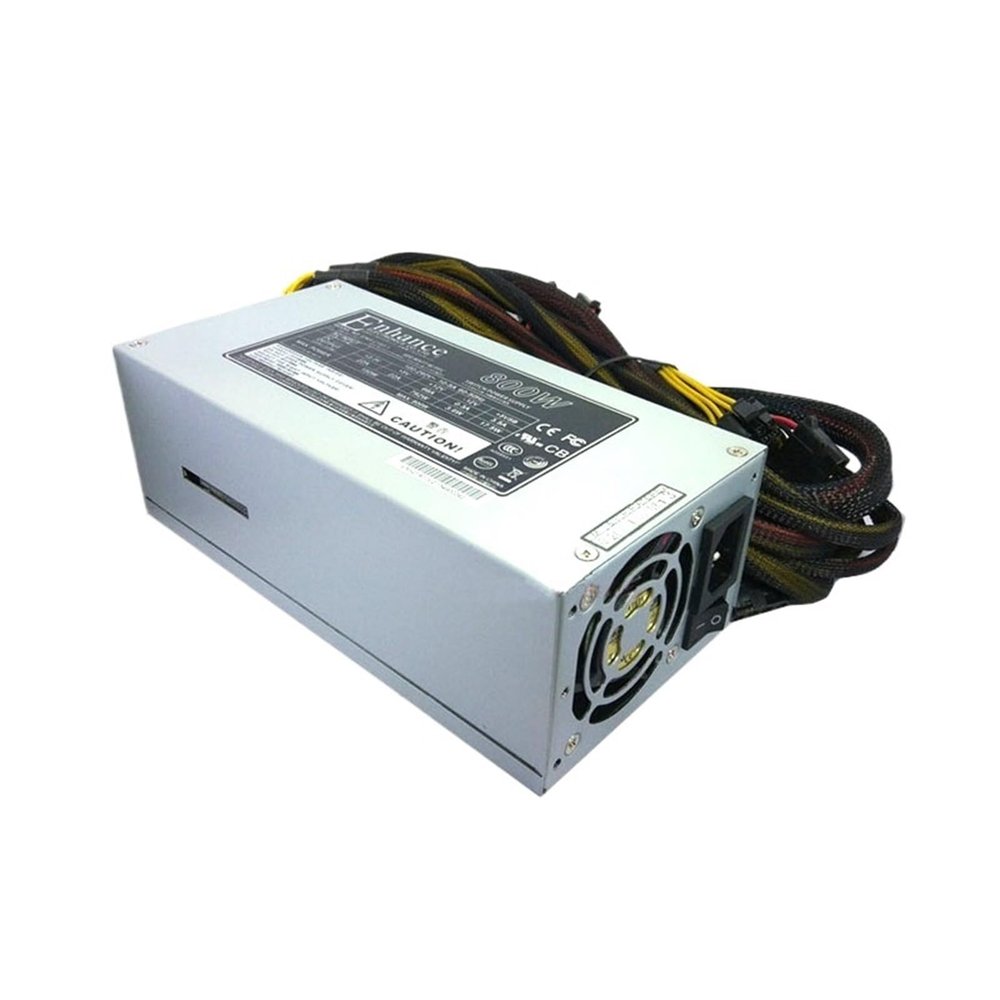 1pc 2U 800W Industrial Switch Power Supply for 2U 3U 4U 6U rackmount Chassis Workstation Server case 100-240v