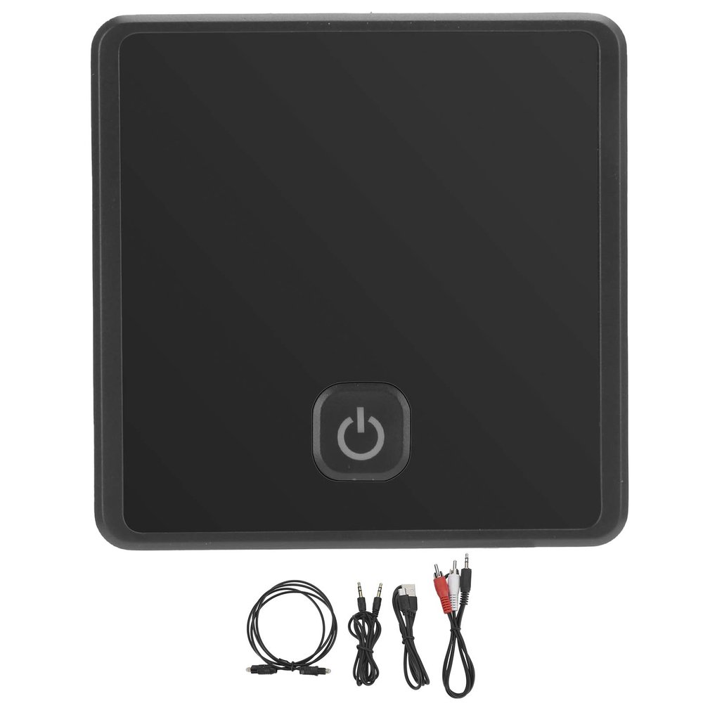 GOTOTOP 2 in 1 Bluetooth 5.0 Transmitter Receiver, AUX 3.5mm Wireless Audio Adapter, Low Latency CD Level HiFi Stereo