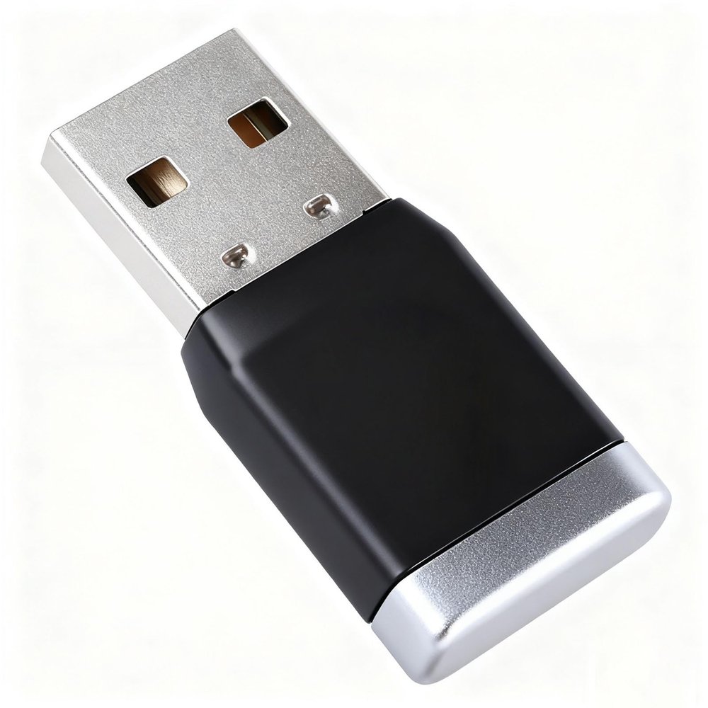 ZIZEV Wireless Adapter, 2 in 1 and Auto Wired to Wireless Dongle with Quick Startup and Stable Connectivity, for iOS 10.0 and for 10 System