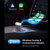 ZIZEV Wireless Adapter, 2 in 1 and Auto Wired to Wireless Dongle with Quick Startup and Stable Connectivity, for iOS 10.0 and for 10 System view 4