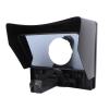 SUNGOOYUE Portable Foldable Teleprompter with Remote Control for Tablet Smartphone DSLR Camera for with Wide Angle Lens view 2