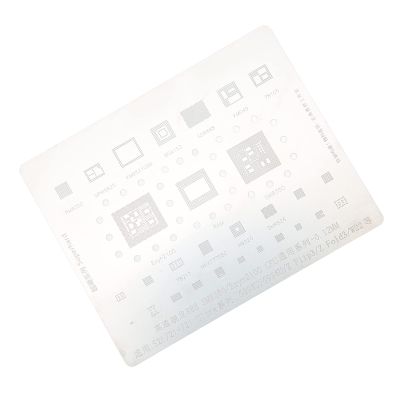 ICRPSTU BGA Reballing Stencil, Fast Tin Planting with Accurate Positioning, for Snapdragon 888, SM8350, xyn2100 CPU, + Ultra, G998U G996U Z Flip3 Z Fold3 W 22