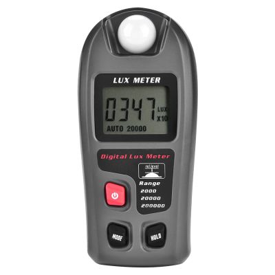 Badafaci MT30 Digital Luxmeter, Large LCD Screen with Screen Lock and Auto Ranging, for Factory Warehouse School Office Construction Laboratory