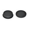 10Pairs Camera Body Cap + Rear Lens Cap for Canon 1000D 500D 550D 600D EF EF-S for Rebel T1i for eos Camera Excellent view 4