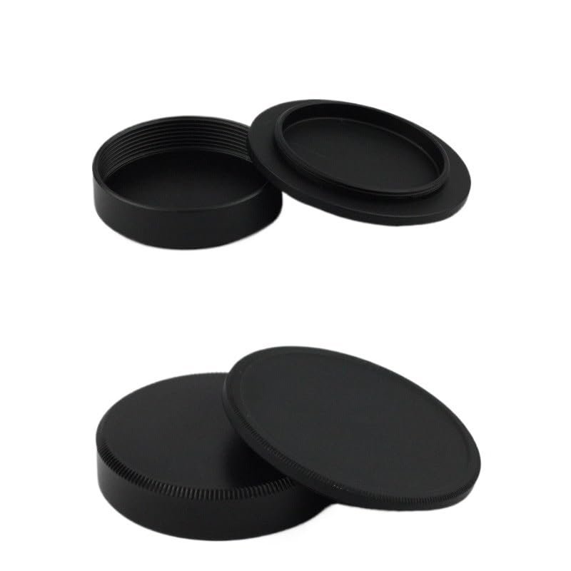 5/10sets Metal Rear Lens Cap + Body Cap Cover Set Screw Mount Cap Set for Leica M39 M42 Excellent(M39,10sets)