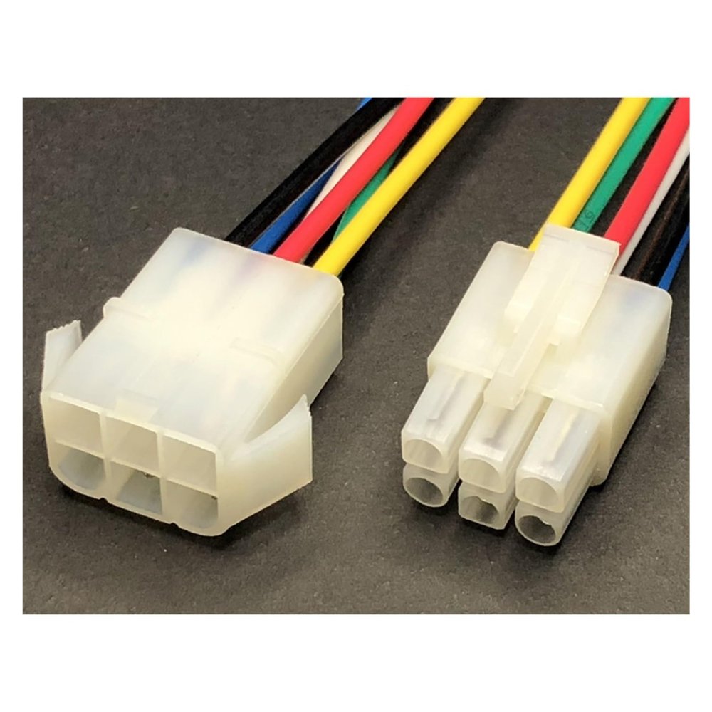 KIUYTRW L6.2mm 2/3/4/6/9/12pin Automotive Male and Female Wiring Harness Docking Plug Connector