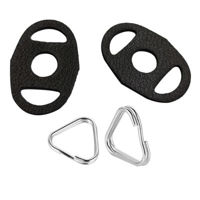 10-100pairs Leather Protector Camera Strap with Triangle Split Ring for Fujifilm for Canon DSLR Camera Excellent(50pairs)