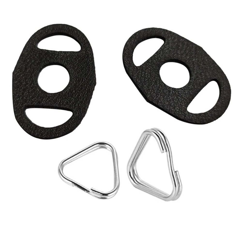 10-100pairs Leather Protector Camera Strap with Triangle Split Ring for Fujifilm for Canon DSLR Camera Excellent(50pairs)