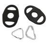 10-100pairs Leather Protector Camera Strap with Triangle Split Ring for Fujifilm for Canon DSLR Camera Excellent(50pairs) view 1