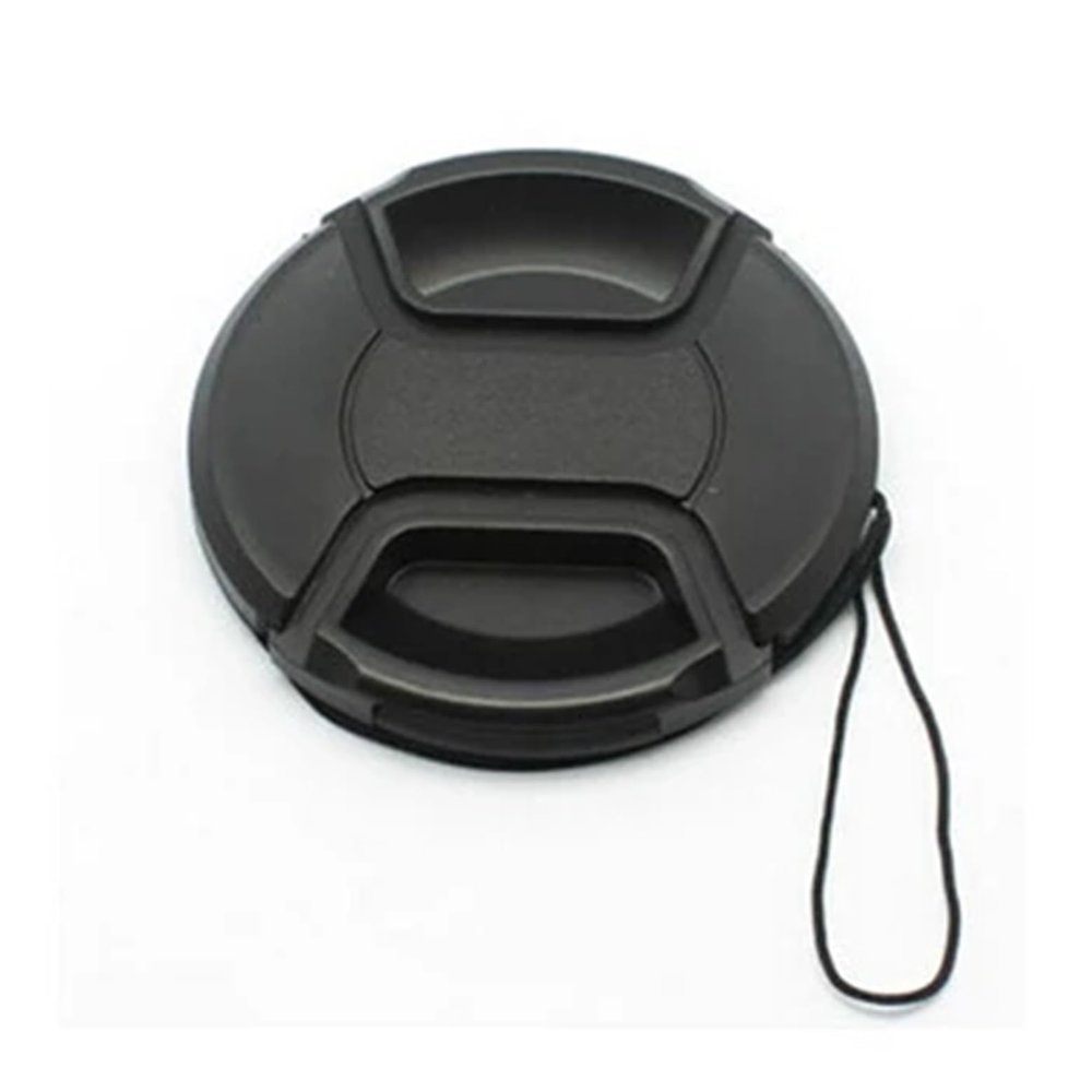 49 52 55 58 62 67 72 77 82 86mm Center Pinch snap on Cap Cover for Canon for Nikon Camera Lens Excellent(77mm)