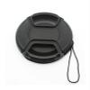 49 52 55 58 62 67 72 77 82 86mm Center Pinch snap on Cap Cover for Canon for Nikon Camera Lens Excellent(77mm) view 1