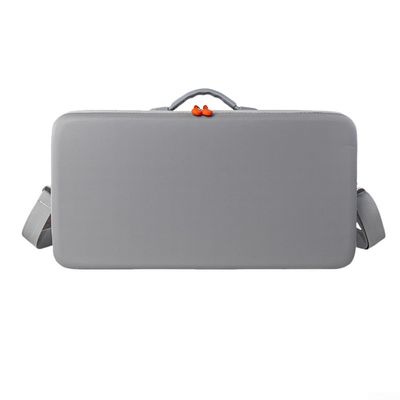 ArtHoval Hard Travel Case for XGIMI MoGo 4 Projector, 44x22x10cm PU+EVA Protective Storage Box with Custom Fit, Grey Portable Carrying Case