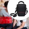blloocod Small Camera Bag Photographer Travel Bag Casual Daypacks Portable Shoulder Bag, 17cmx12cmx23cm, Black view 3
