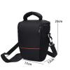 blloocod Small Camera Bag Photographer Travel Bag Casual Daypacks Portable Shoulder Bag, 17cmx12cmx23cm, Black view 4