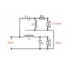 2pcs 350W 2 Ways Crossover Audio Board Tweeter Bass Speaker Frequency Divider Unit for 4-8Ohm DIY Filter 2800HZ view 3