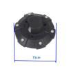 Antenna Base Cover Black Decoration Mount Bracket Holder for TJ JK JL JT Vehicles 2.95inch view 4