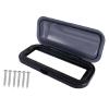 Bassadoro Waterproof Boat Stereo Housing Cover Protector 23x10cm Flip Up Design Universal Marine Radio Accessory view 1