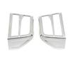 Chrome Speaker Grille Cover Compatible With Wing GL1800 2018-2022 Motorcycle Models view 3