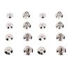SUNGOOYUE Adjustable Copper Speaker Isolation Spikes Set for Cleaner Sound for HiFi SpeakersAudio Devices 8 Piece Set view 2