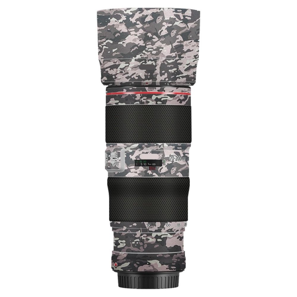EF 70-200 4II Camera Lens Sticker for Canon EF 70-200mm F4 II Coat Wraps Film Protector Vinyl Decal Skin(Field Camouflage)