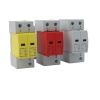 2P AC SPD Surge Protector 385V 10-20/20-40/30-60KA House Lightning Protective PV Low-Voltage Arrester Device Din Rail 1P+N(10-20KA) view 1