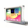 TABcare Acrylic Wall Mount Floating Frameless Display with Metal Standoff for iPad Tablet (Clear, iPad mini 6/7) view 2