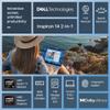 Dell Inspiron 14 2-in-1 Laptop for 2026 Business, Lifetime Office, Al Copilot, 14 FHD+ Touchscreen, AMD Ryzen 5, 16GB RAM, 1TB Storage (512GB SSD+500GB Ext), FP, Backlit KB, MarxsolAddon, Win 11 Pro view 2