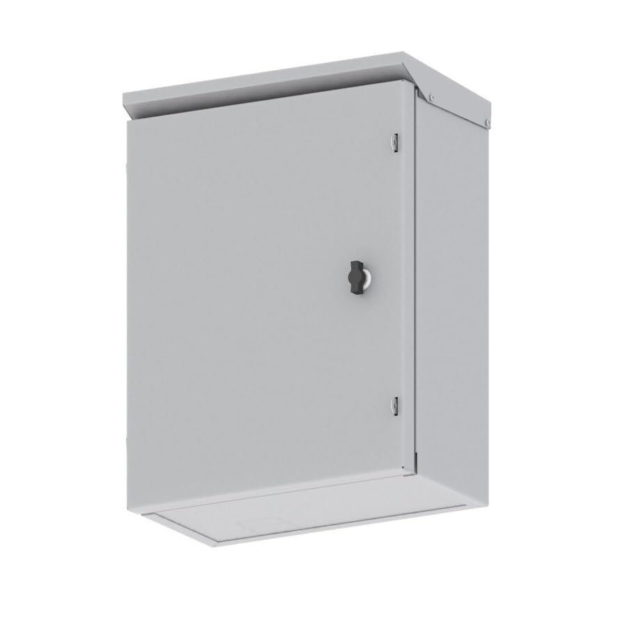 ALGcom DIN Rail Wall Mount Box, 48V DC Fan, Pole Mount and Wall Mount Kit