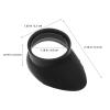 KITCHENKARATLY 4pcs Binocular Eye Cups Replacement - Rubber Eyepiece Covers - Eye Guards for Microscopes and Telescopes with 29- Dia. - Protective Rubber Eyecups for Comfortable Viewing view 2