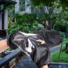 Homoyoyo DSLR Camera Rain Cover with Sleeves Clear Window Raincoat Protector for Outdoor Photography Protects Against Rain Snow Sand Salt Spray Compatible with Tripod view 4