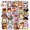 102PCS Animals Positive Affirmation Stickers, Motivational Stickers with Inspirational Quotes for Kids Adults Teens, Funny Cool Meme Vinyl Sticker for Water Bottles Laptops Phones Journals Bookish view 1