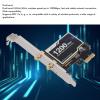 Wisoqu PCIE Wireless Network Card, Dual Band 1200Mbps 4.2 Desktop Adapter with 8265AC Chipset, for Laptops All in One Computers Industrial PC view 4