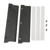 Yosoo Health Gear Aluminum Heatsink Cooler for MEO PMOAB G DDR5 RAM, Universal DDR5 Memory Heat Spreader with Thermal Pads, Efficient Cooling for DDR5 Memory Modules, 134x34mm (Black) view 1