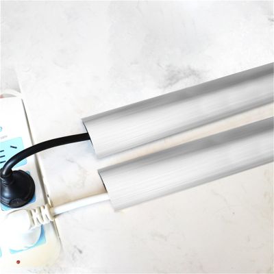 10 15 20 30 Pcs Wire Guard Raceway Channel Cover, Cable Cord Line Cover with Adhesive Backing, 79 72 60 in Length Stainless Steel Wire Guard(30 pcs,L W 72in x 2.2in)
